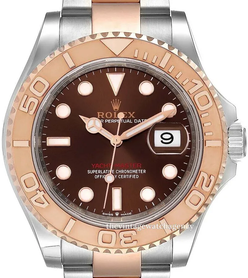 Rolex Yacht-Master 126621-0001 40mm Oystersteel and Everose gold Brown 1