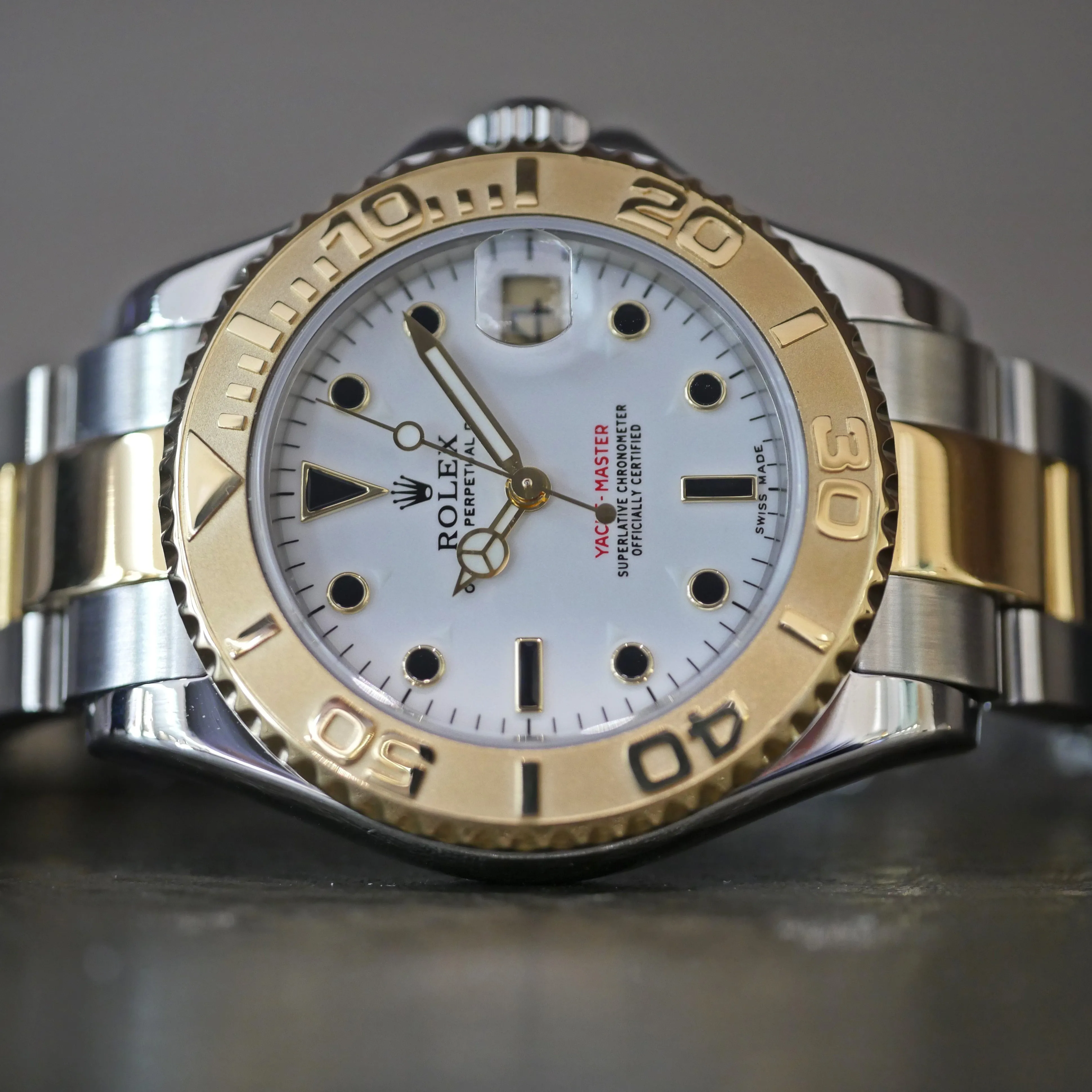 Rolex Yacht-Master 168623 Yellow gold and Stainless steel White 9