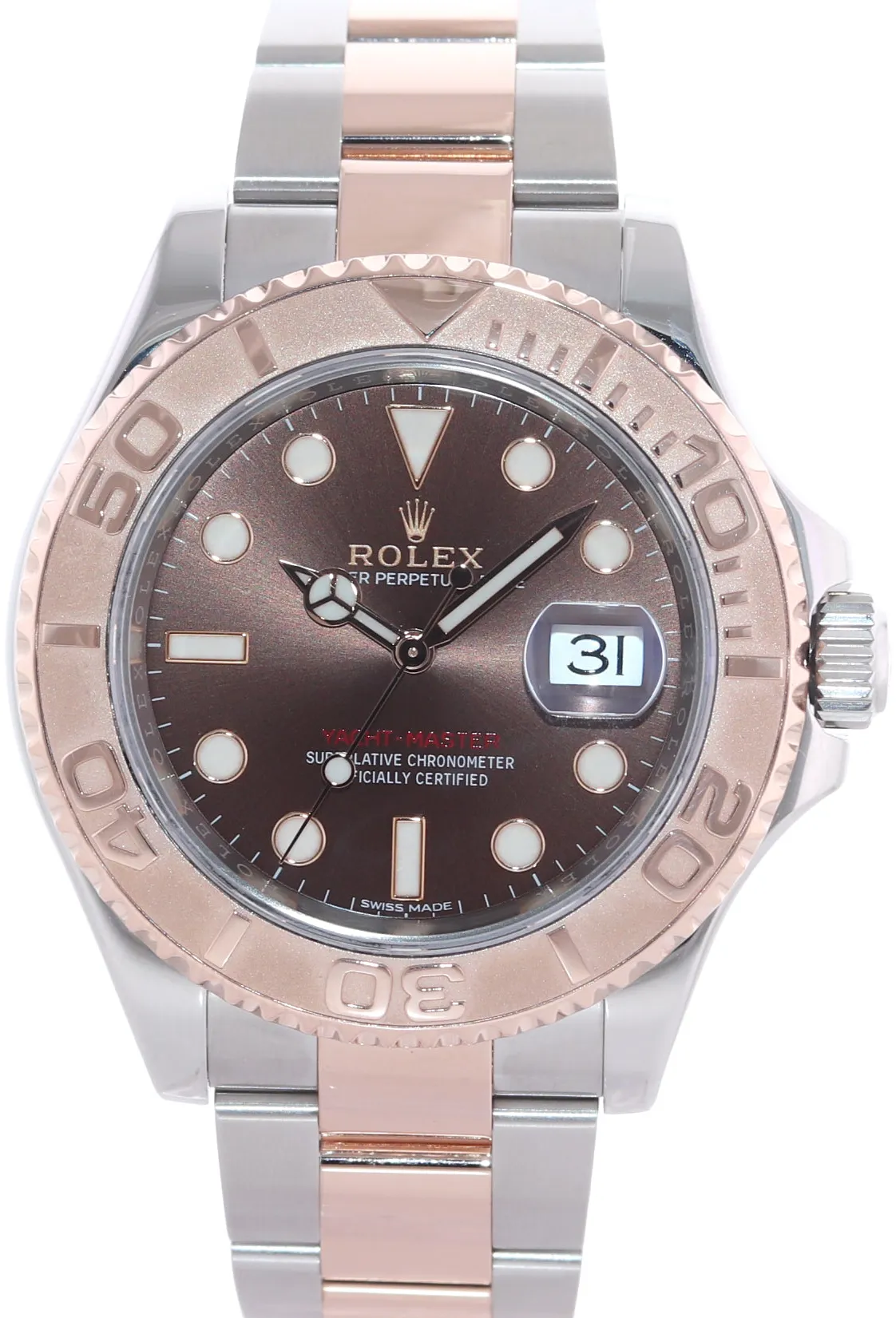 Rolex Yacht-Master 40 116621 40mm Stainless steel and Everose gold Brown 1