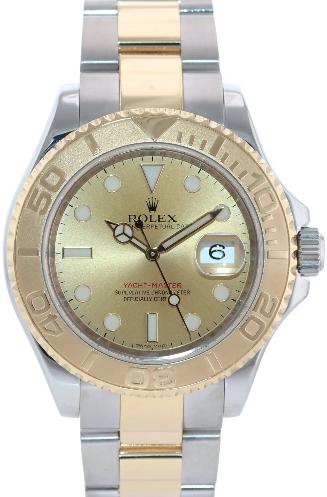 Rolex Yacht-Master 40 16623 40mm Yellow gold and Stainless steel Champagne 1