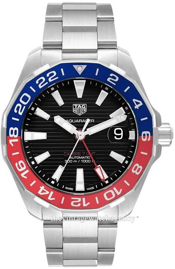 TAG Heuer Aquaracer 300M WAY201F.BA0927 43mm Stainless steel Black