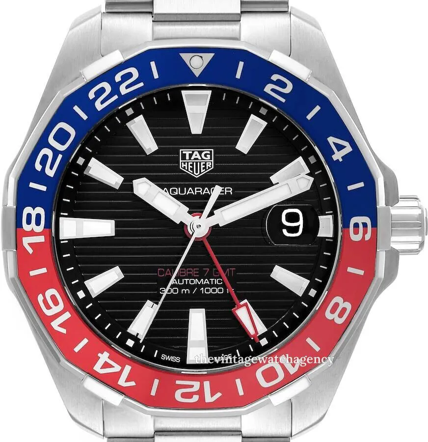 TAG Heuer Aquaracer 300M WAY201F.BA0927 43mm Stainless steel Black 1