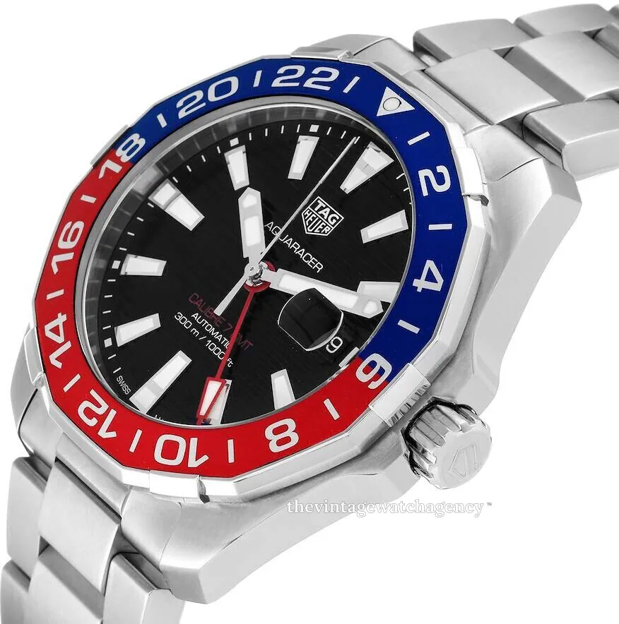 TAG Heuer Aquaracer 300M WAY201F.BA0927 43mm Stainless steel Black 2