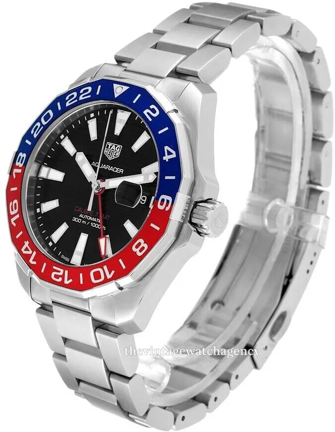 TAG Heuer Aquaracer 300M WAY201F.BA0927 43mm Stainless steel Black 4