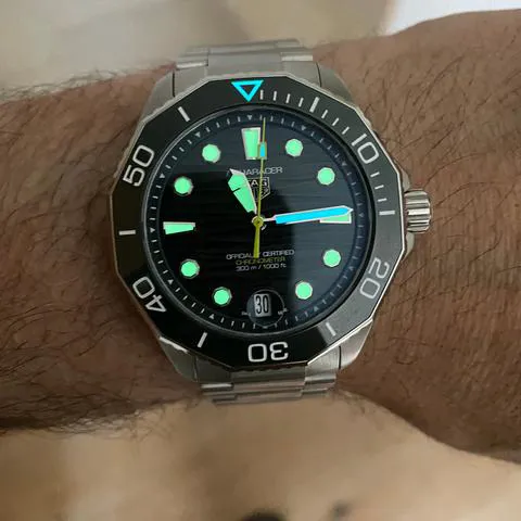 TAG Heuer Aquaracer 300M WBP5116.BA0013 42mm Stainless steel Green 6