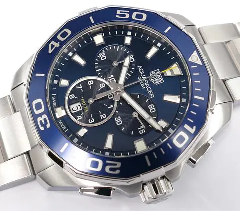 TAG Heuer Aquaracer CAY111B.BA0927 43mm Stainless steel Blue 1