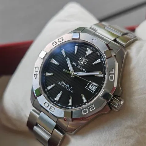 TAG Heuer Aquaracer WAY2110.BA0910 41mm Stainless steel Black