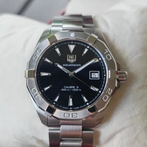 TAG Heuer Aquaracer WAY2110.BA0910 41mm Stainless steel Black 1