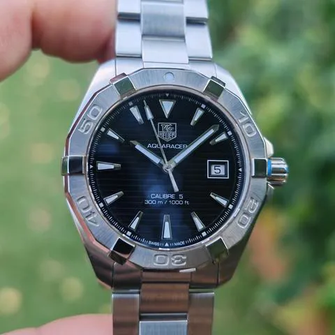 TAG Heuer Aquaracer WAY2110.BA0910 41mm Stainless steel Black 10