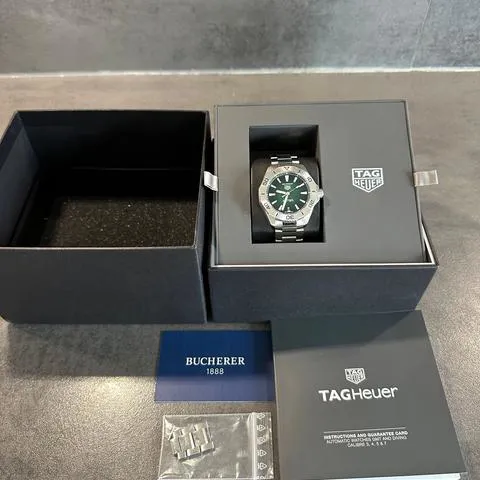 TAG Heuer Aquaracer WBP2115.BA0627 40mm Stainless steel Green