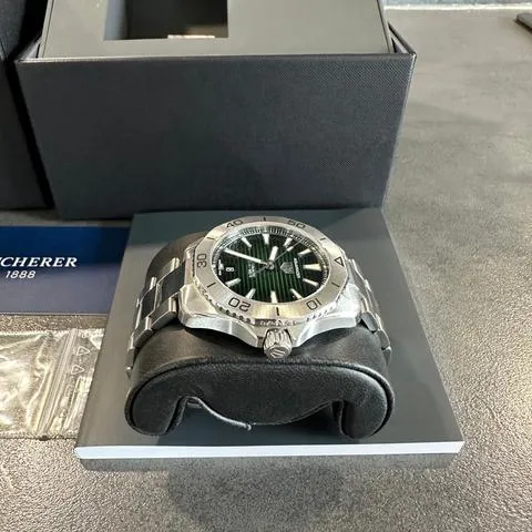 TAG Heuer Aquaracer WBP2115.BA0627 40mm Stainless steel Green 2