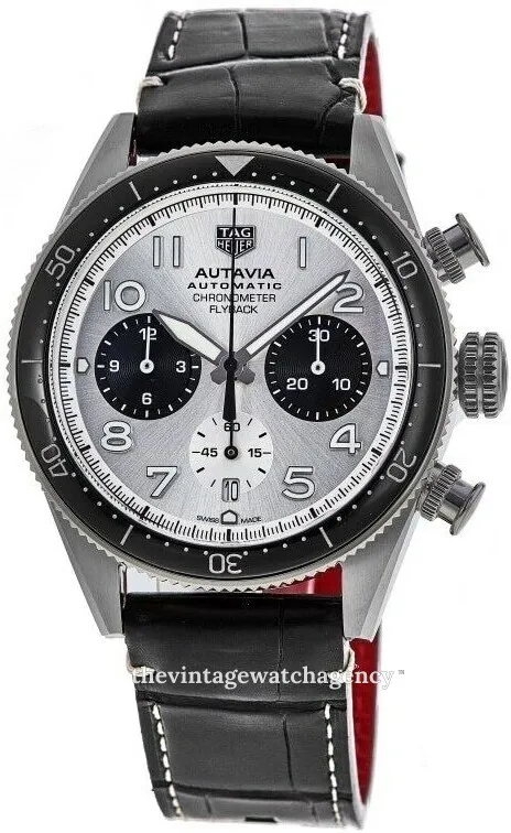 TAG Heuer Autavia CBE511B.FC8279 42mm Stainless steel Black