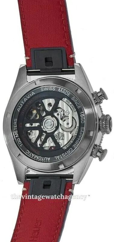 TAG Heuer Autavia CBE511B.FC8279 42mm Stainless steel Black 1