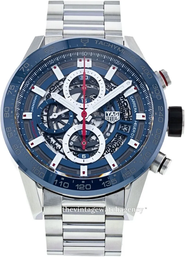 TAG Heuer Carrera CAR201T.BA0766 43mm Stainless steel Blue