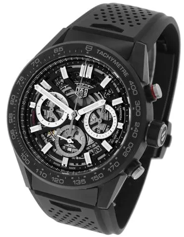 TAG Heuer Carrera CBG2A91.FT6173 45mm Carbon fiber Skeletonized