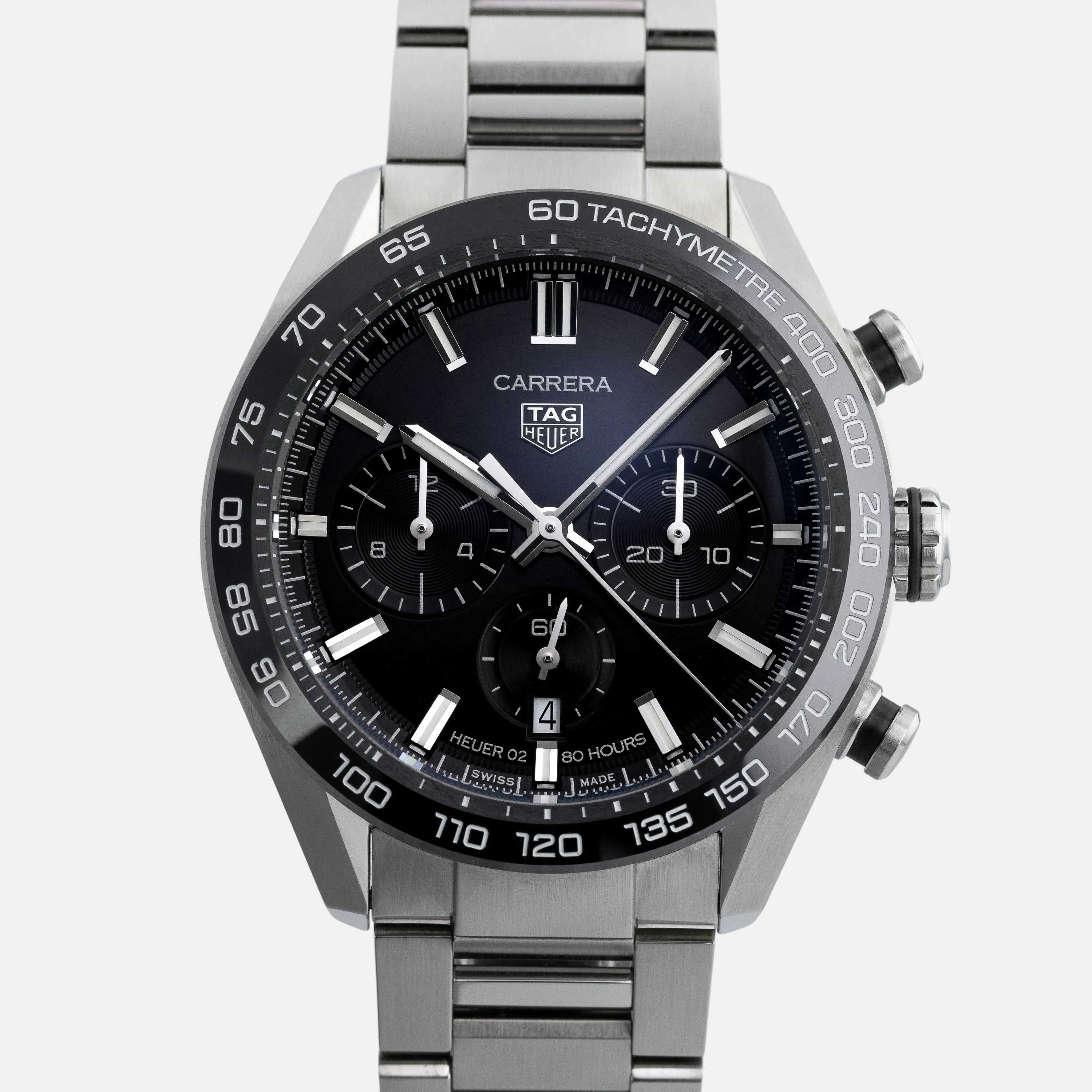 TAG Heuer Carrera CBN2A1B 44mm Stainless steel Black