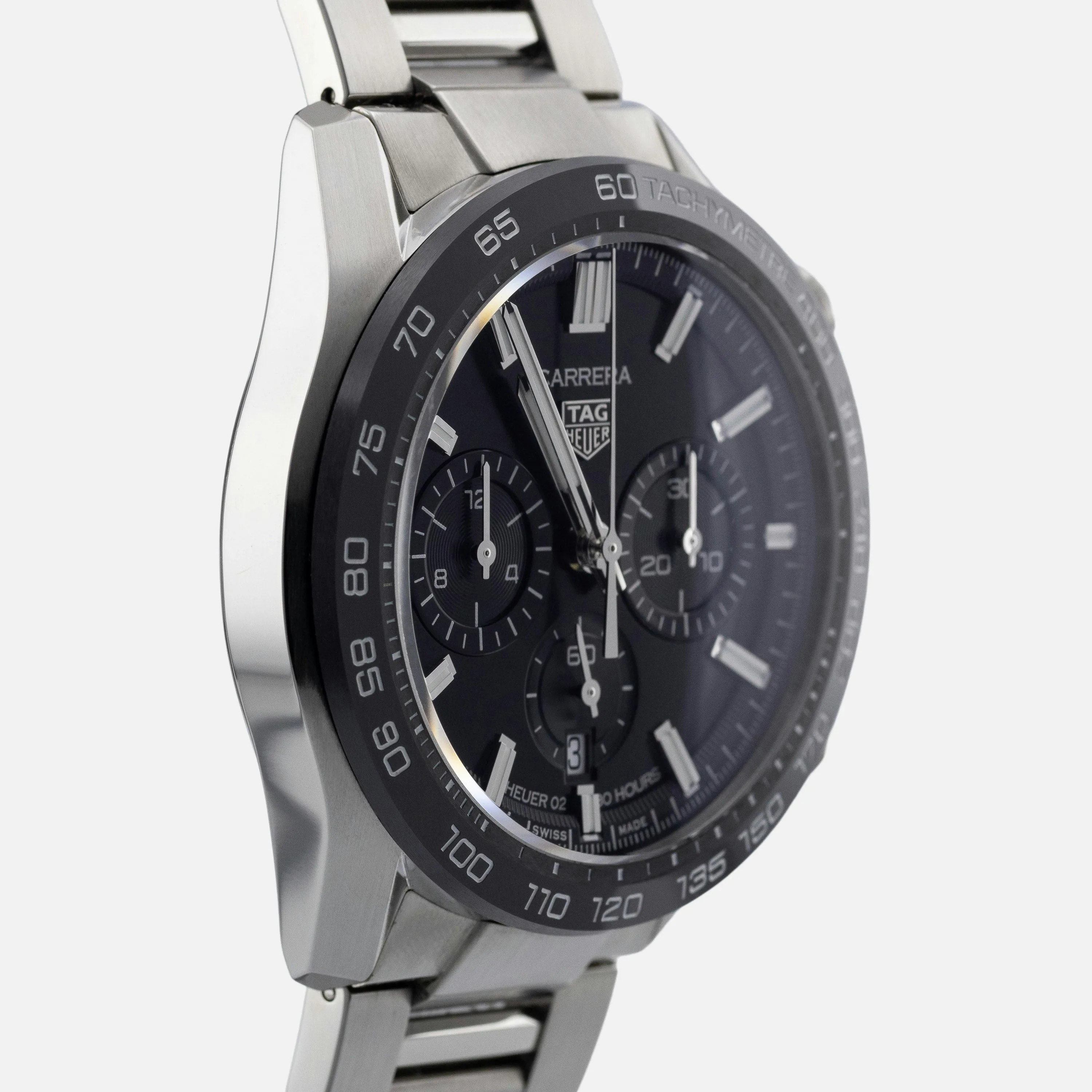 TAG Heuer Carrera CBN2A1B 44mm Stainless steel Black 2