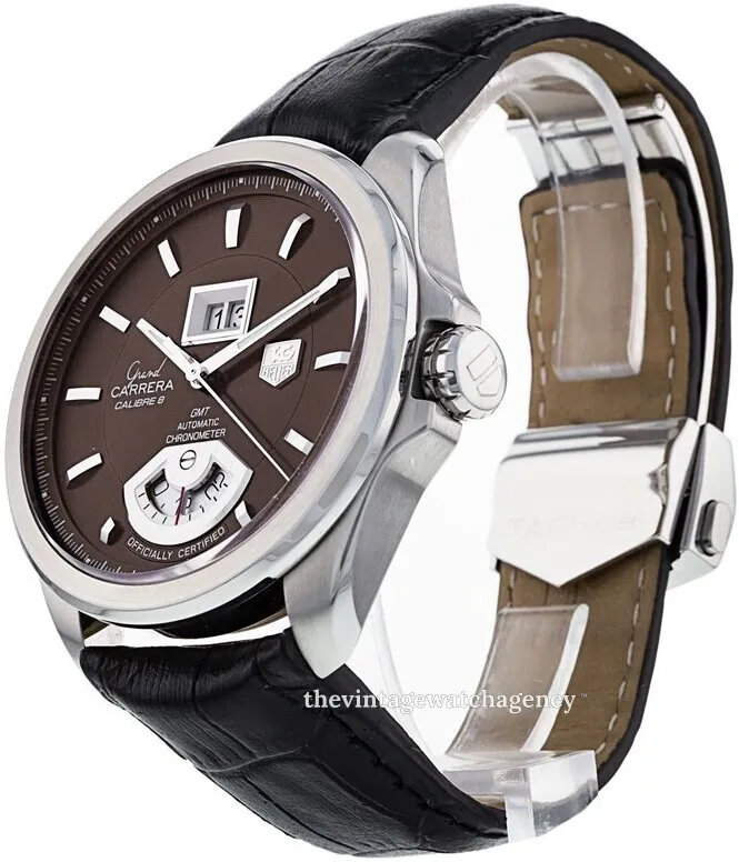 TAG Heuer Carrera WAV5113.FC6231 42.5mm Stainless steel Brown 1