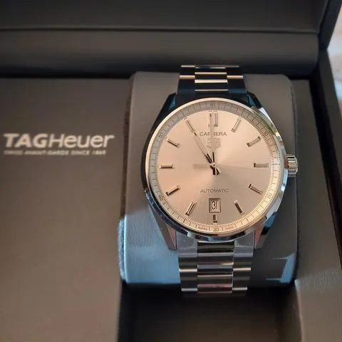 TAG Heuer Carrera WBN2111.BA0639 39mm Stainless steel Gray