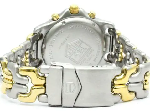 TAG Heuer CG1122 39mm Yellow gold and Stainless steel Gray 4