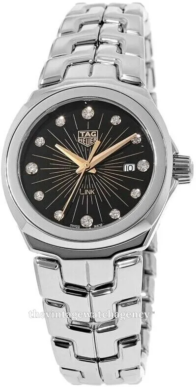 TAG Heuer Link WBC131F.BA0649 32mm Stainless steel Black