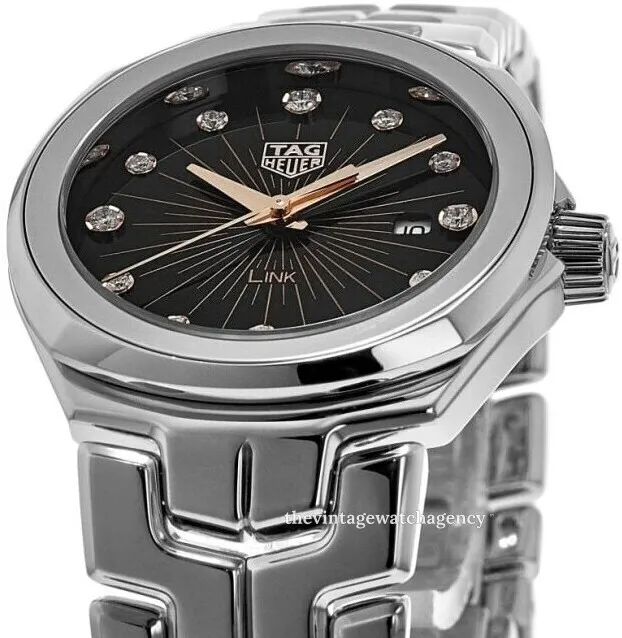 TAG Heuer Link WBC131F.BA0649 32mm Stainless steel Black 4