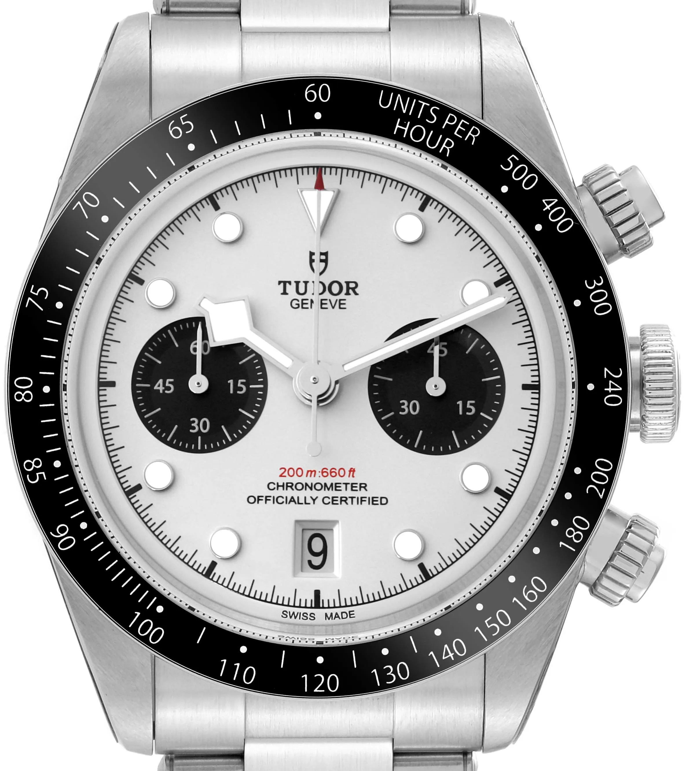 Tudor Black Bay M79360N-002 41mm Stainless steel Opaline silver panda