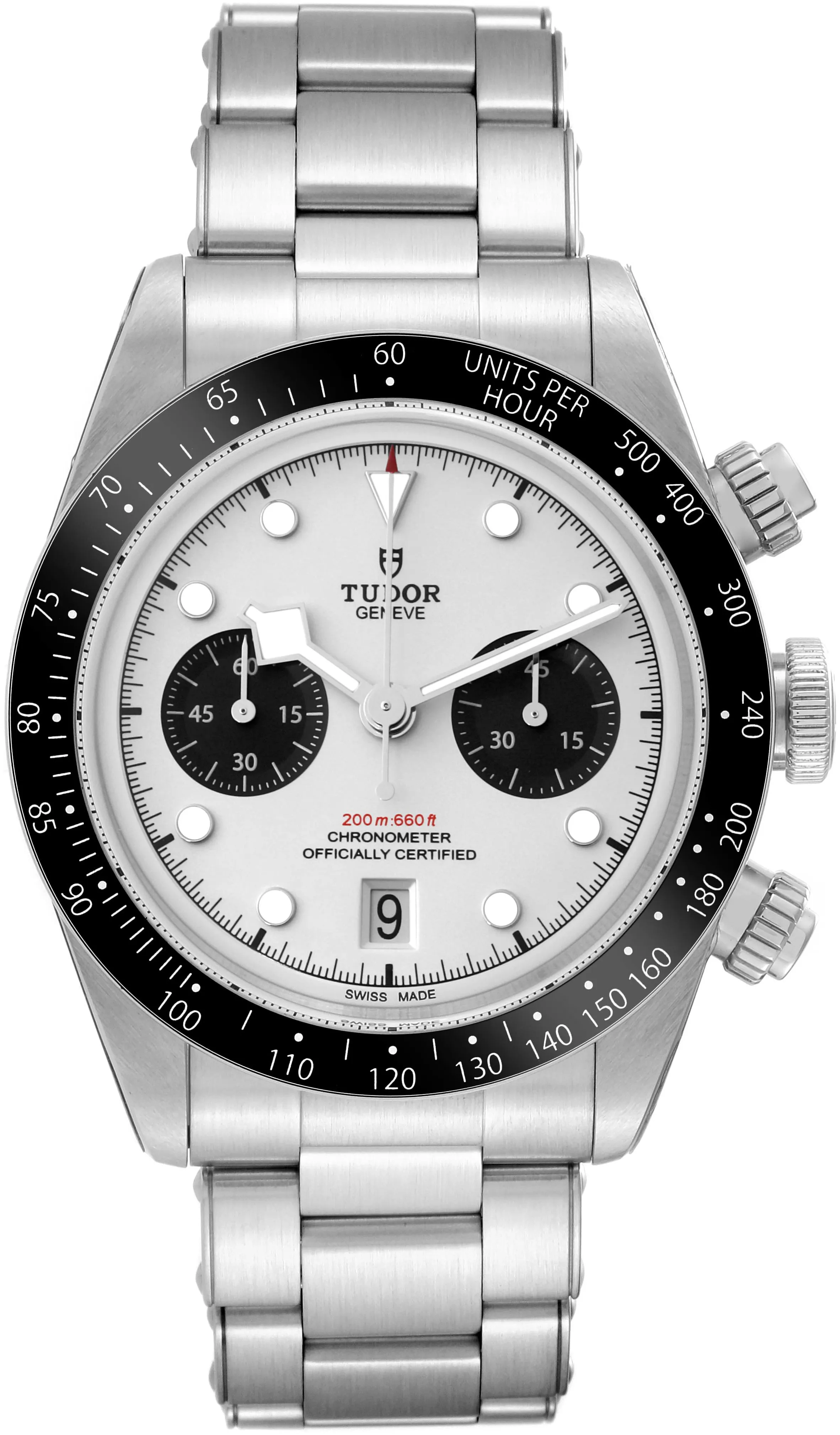 Tudor Black Bay M79360N-002 41mm Stainless steel Opaline silver panda 1