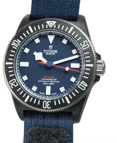 Tudor Pelagos 25707KN 42mm Carbon fiber Blue