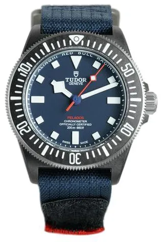 Tudor Pelagos 25707KN 42mm Carbon fiber Blue 1