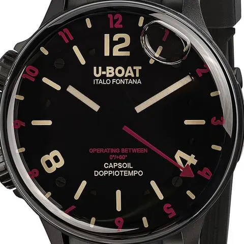 U-Boat 8841 45mm Stainless steel Black