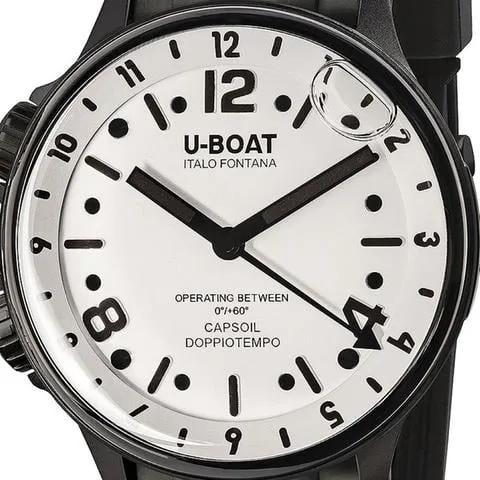 U-Boat 8889 45mm Stainless steel White