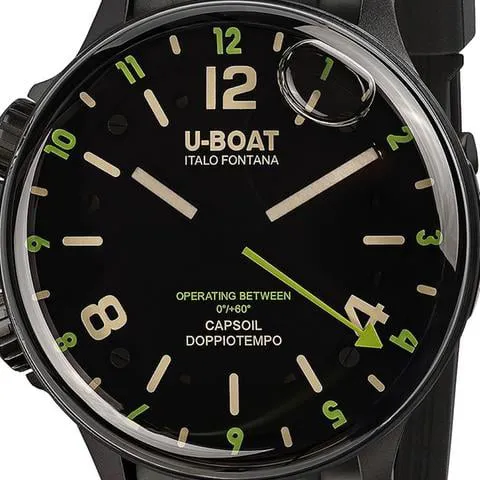 U-Boat Capsoil 8840/B 45mm Stainless steel Black