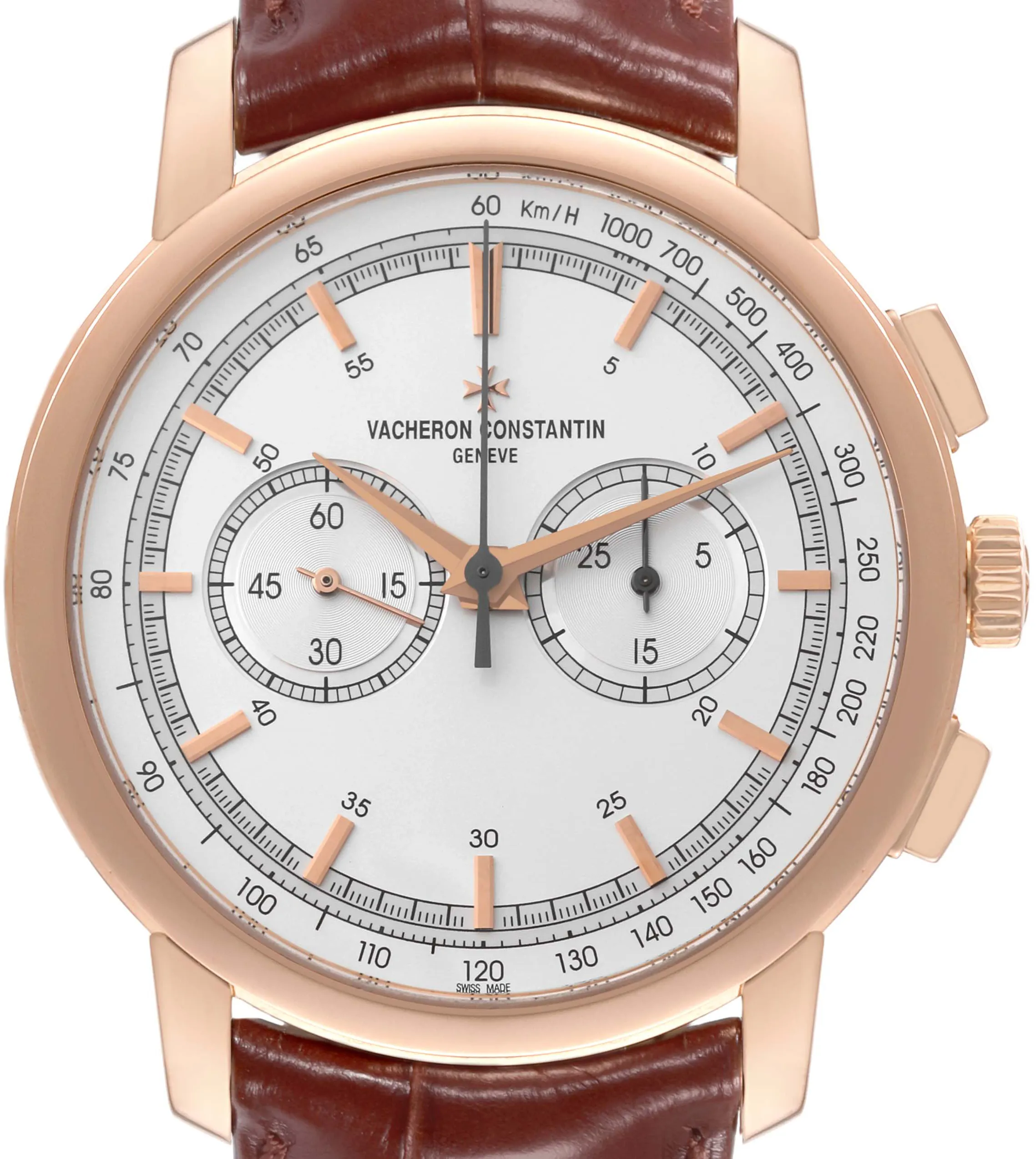 Vacheron Constantin Traditionnelle 47192/000R-9352 42mm Rose gold and 18k rose gold Silver