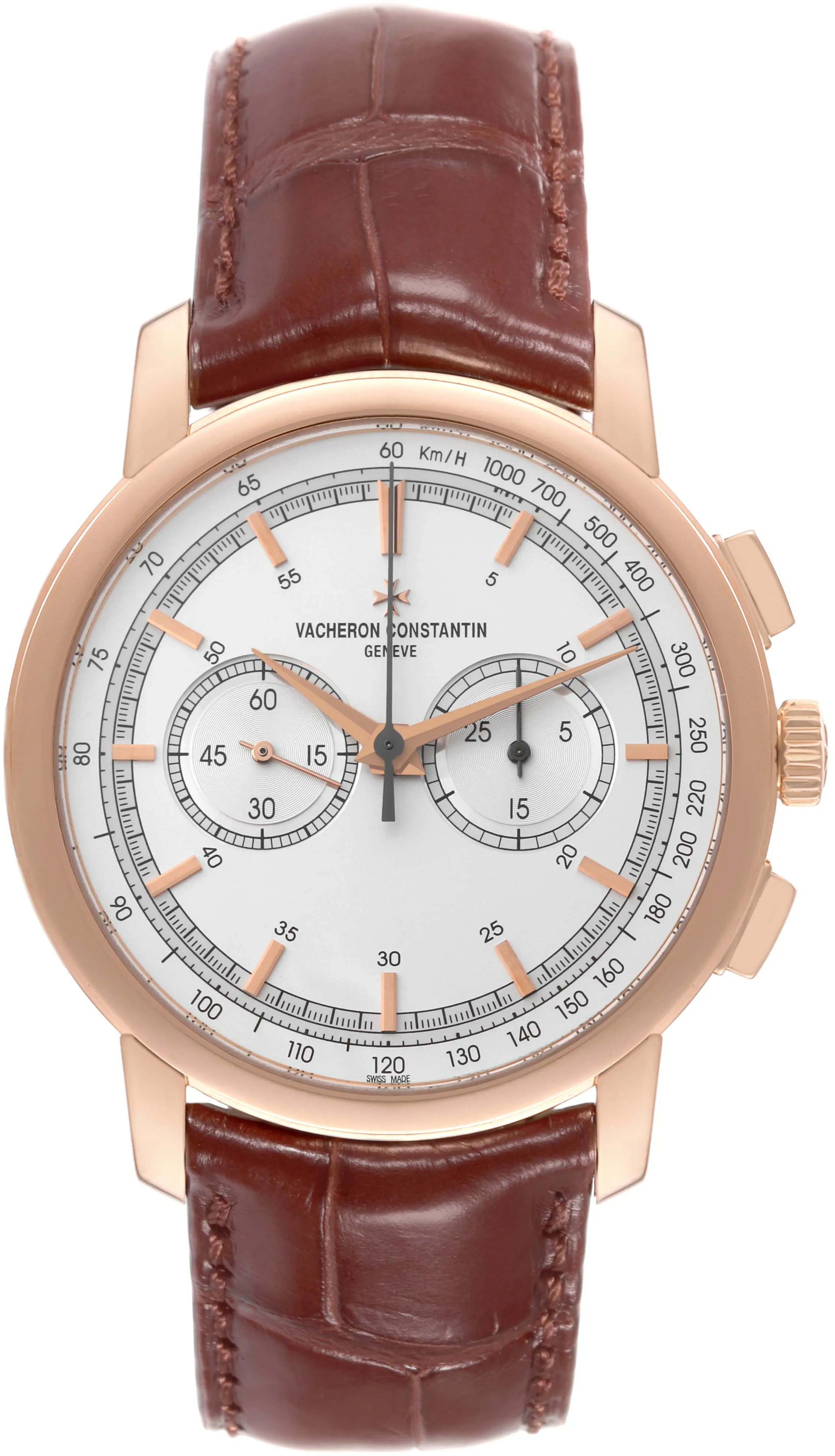 Vacheron Constantin Traditionnelle 47192/000R-9352 42mm Rose gold and 18k rose gold Silver 1