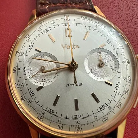 Wyler Vetta 38mm Yellow gold White