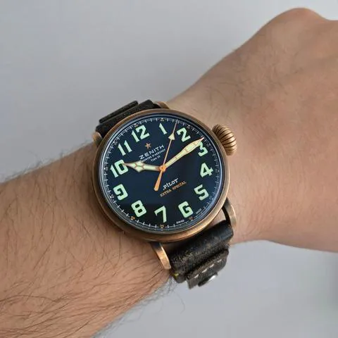 Zenith Pilot 29.2430.679/21.C753 45mm Bronze Black 4