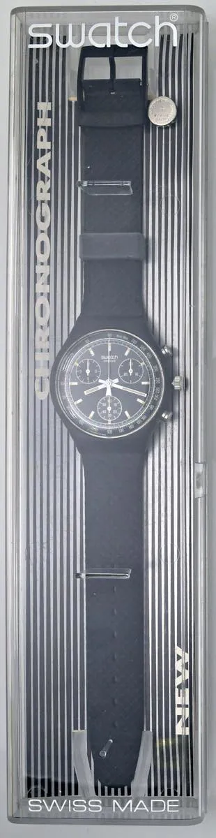 Swatch Chrono SCB100 Black 1