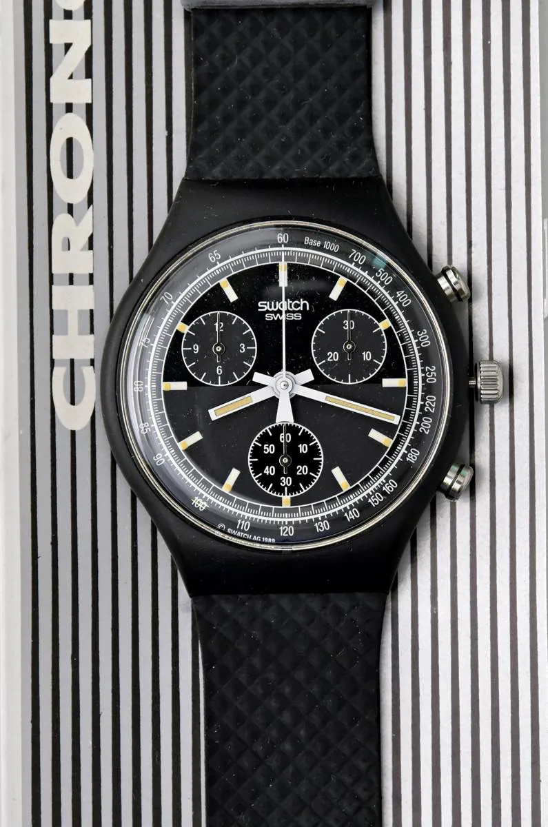 Swatch Chrono SCB100 Black