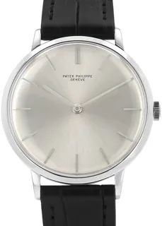 Patek Philippe Calatrava 3468 White gold Silver