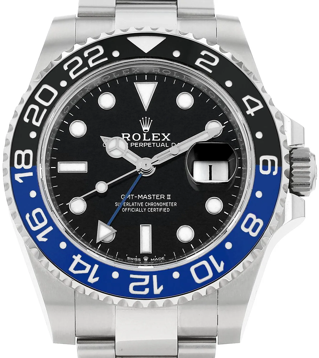 Rolex GMT-Master II 126710 40mm Stainless steel Black