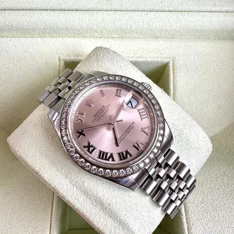 Rolex Datejust 31 178384-0028 31mm Stainless steel Pink 1