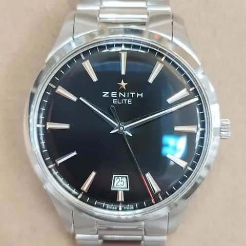 Zenith Captain Central Second 03.2020.670/21.M2020 40mm Stainless steel Black