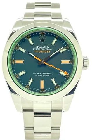 Rolex Milgauss 116400GV 40mm Stainless steel Black