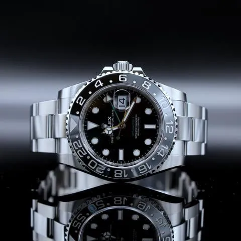 Rolex GMT-Master II 126710GRNR 40mm Stainless steel Black