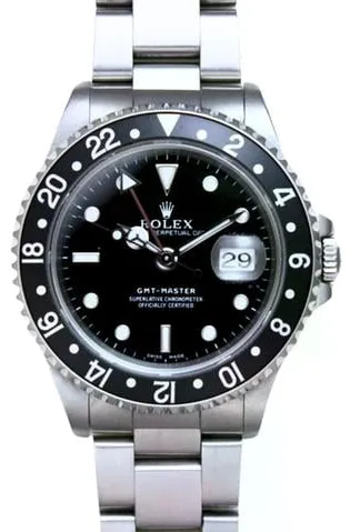 Rolex GMT-Master 16700 40mm Stainless steel Black