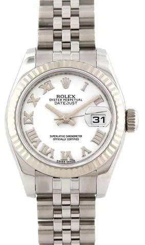 Rolex Lady-Datejust 179174 26mm White gold White