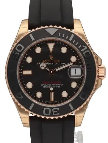 Rolex Yacht-Master 37 268655 37mm Rose gold Black