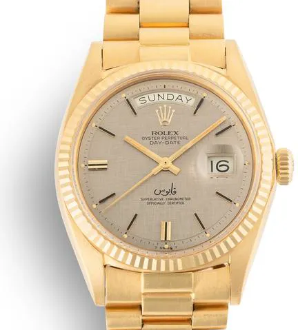 Rolex Day-Date 36 1803 36mm Yellow gold Gray