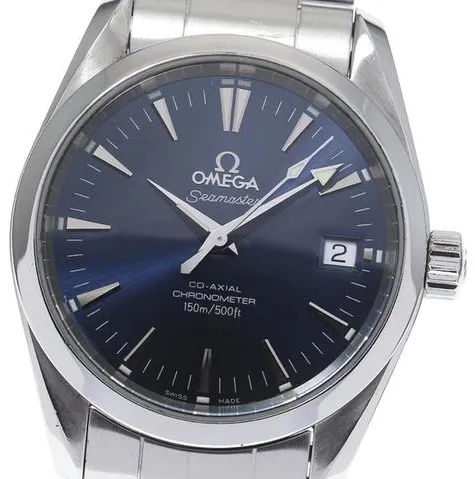 Omega Aqua Terra 2504.80 36mm Stainless steel Blue